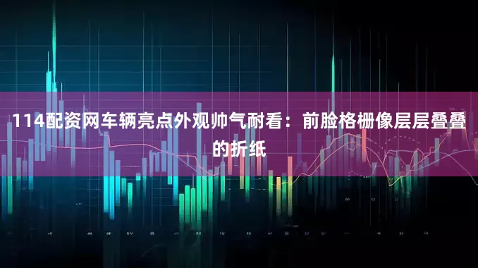 114配资网车辆亮点外观帅气耐看：前脸格栅像层层叠叠的折纸