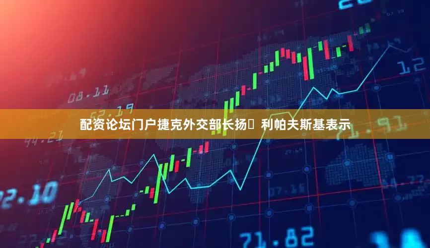 配资论坛门户捷克外交部长扬・利帕夫斯基表示
